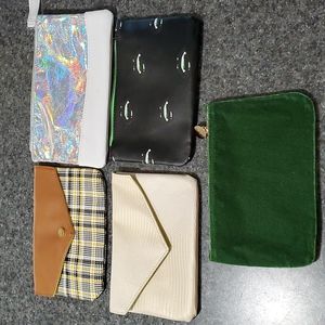 5 ipsy small makeup bags
